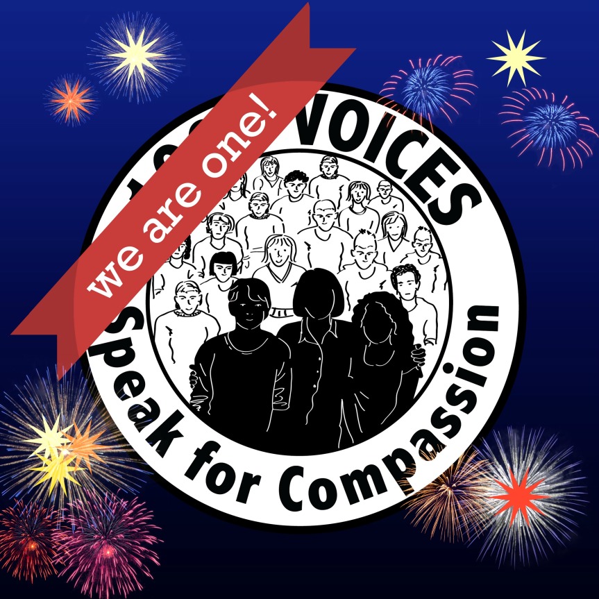 Our Year of 1000 Voices Speak For Compassion